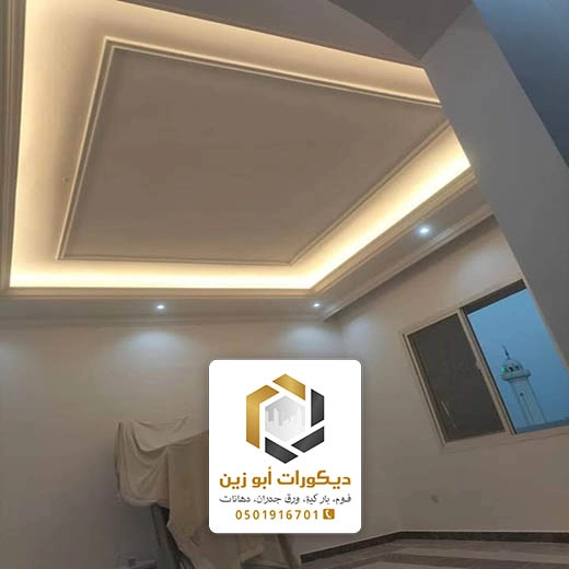 ديكور انارة سقف الرياض