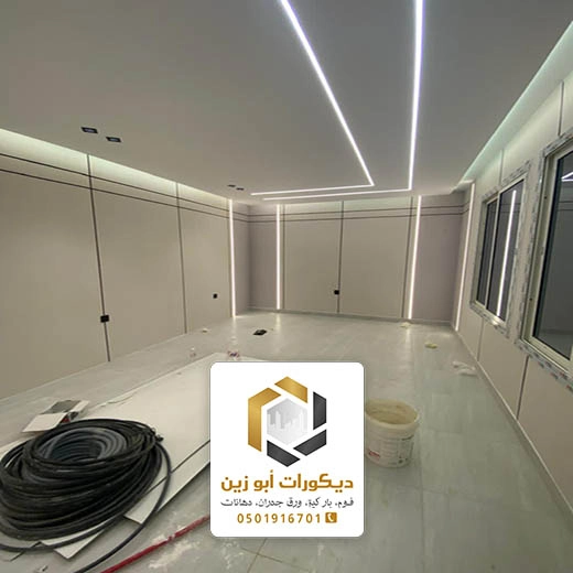 ديكور انارة سقف الرياض