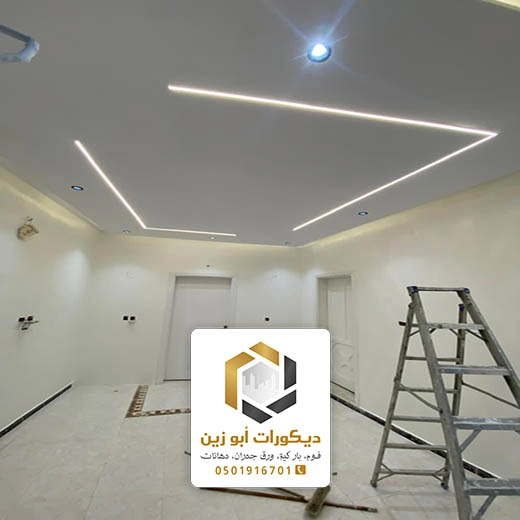 ديكور اضاءة اسقف جبس