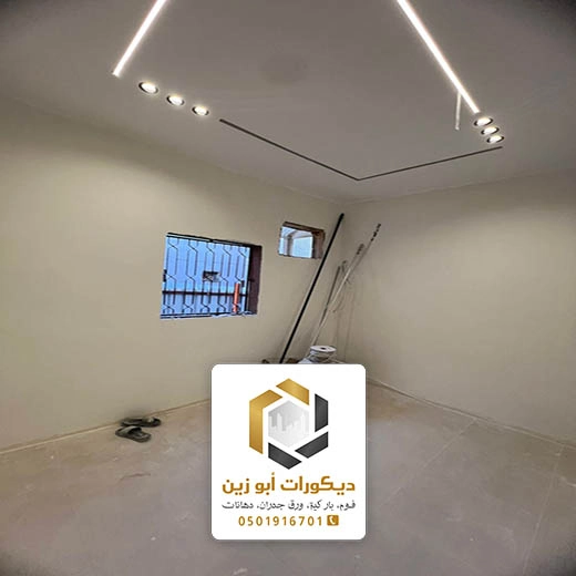 ديكور اضاءة سقف مستعار