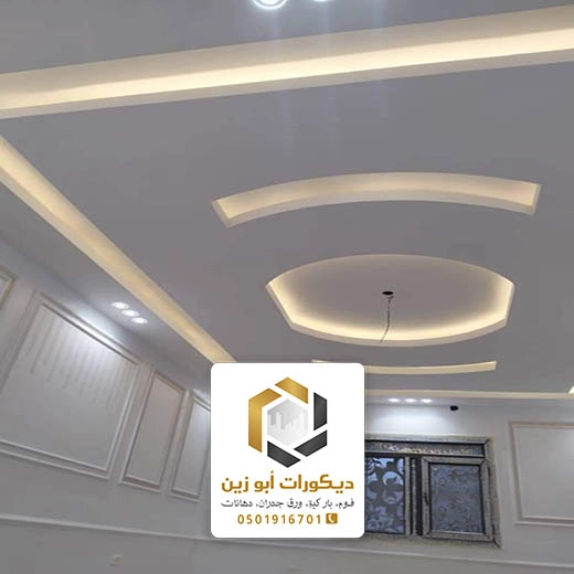 ديكور انارة سقف الرياض